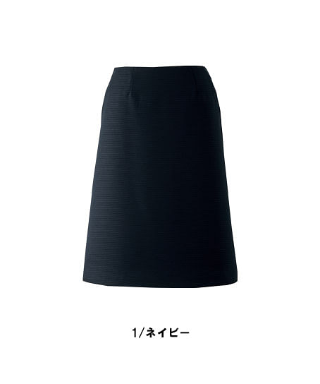 【全2色】Aラインスカート（58cm丈・接触冷感・ストレッチ・～25号あり）