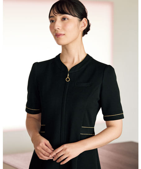 【LA BEAUTE】全1色・ワンピース（2wayストレッチ・吸汗速乾・高通気）