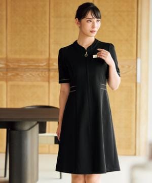 ユニフォーム・制服の通販の【ユニデポ】【LA BEAUTE】全1色・ワンピース（2wayストレッチ・吸汗速乾・高通気）