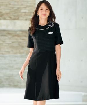 ユニフォーム・制服の通販の【ユニデポ】【全1色】ワンピース（ストレッチ・サイレントソワール）