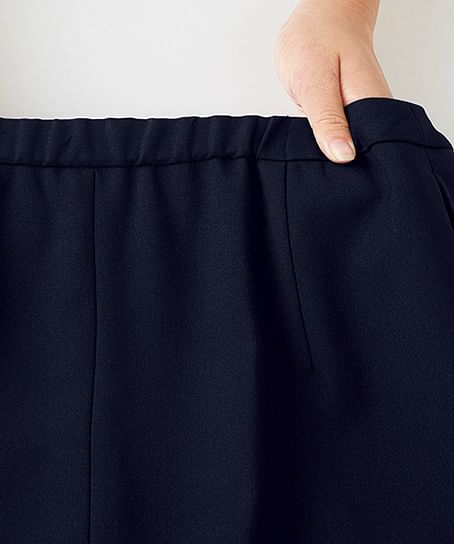 【全２色】ラップキュロット（ストレッチ・エコ・55cm丈/9号）