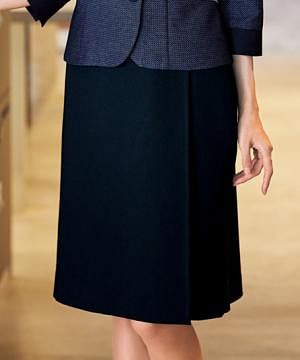 【全２色】ラップキュロット（ストレッチ・エコ・55cm丈/9号）
