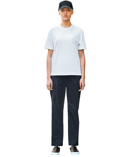 ストレッチ半袖Tシャツ(男女兼用/吸汗速乾/消臭/透け防止)