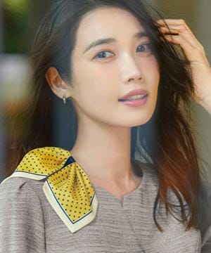 事務服・会社制服の通販の【ユニデポ 事務服】【全2色】ミニスカーフ（リバーシブル）