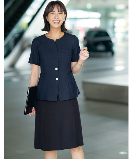 【全2色】オーバーブラウス（ストレッチ・吸汗速乾・高通気・UVカット）