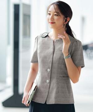 【全2色】オーバーブラウス（ストレッチ・吸汗速乾・高通気・UVカット）