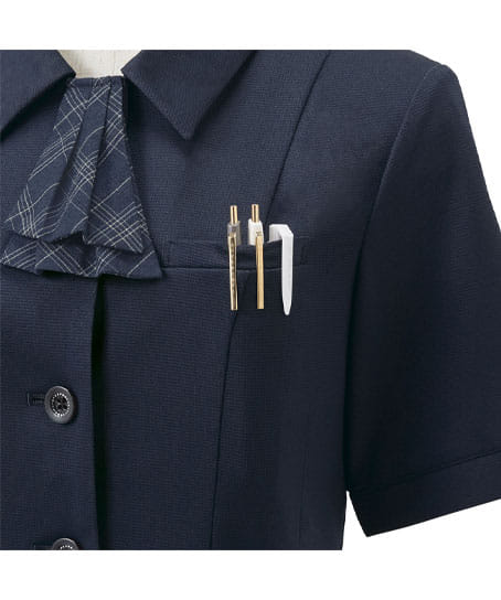 【全1色】七分袖オーバーブラウス（ニット・高通気・UVカット）