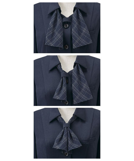 【全1色】七分袖オーバーブラウス（ニット・高通気・UVカット）