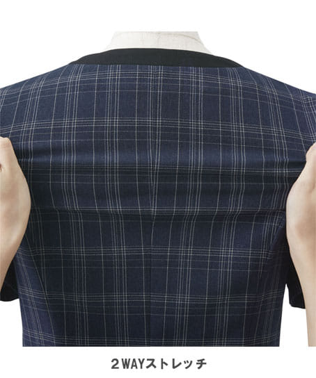 【全1色】オーバーブラウス(ストレッチ・吸汗速乾・UVカット)