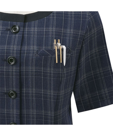 【全1色】オーバーブラウス(ストレッチ・吸汗速乾・UVカット)