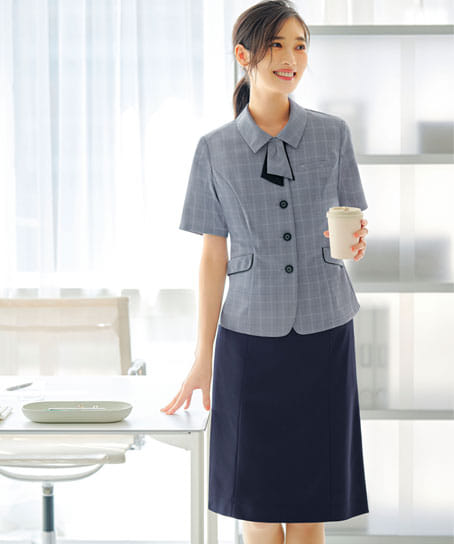 【全2色】オーバーブラウス（ストレッチ・吸汗速乾・UVカット）