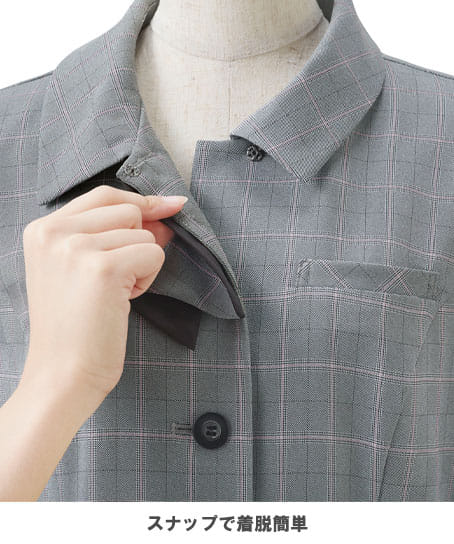 【全2色】オーバーブラウス（ストレッチ・吸汗速乾・UVカット）