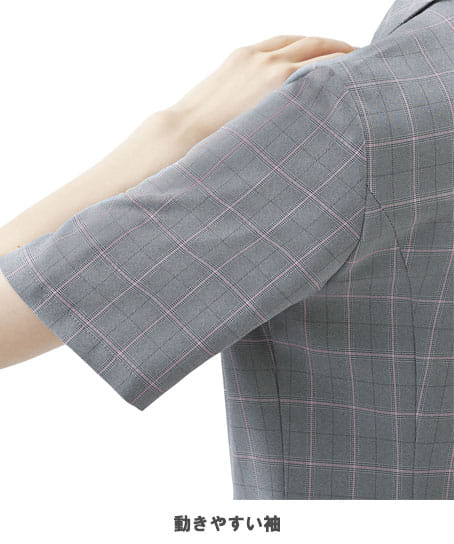 【全2色】オーバーブラウス（ストレッチ・吸汗速乾・UVカット）