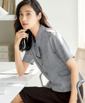 【全2色】オーバーブラウス（ストレッチ・吸汗速乾・UVカット）