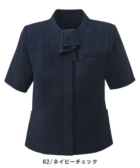 【全1色】オーバーブラウス(ストレッチ・吸汗速乾・UVカット)