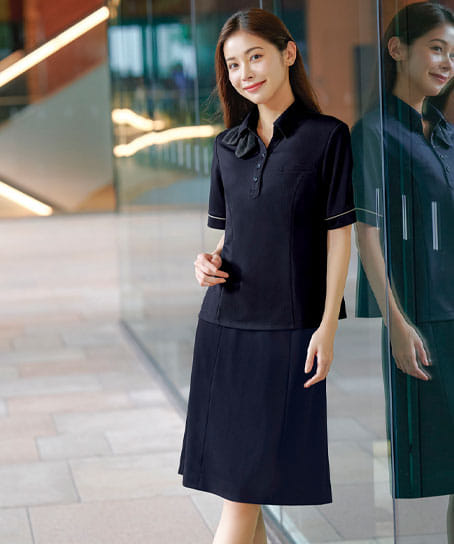 【全1色】ポロシャツ(ニット・高通気・UVカット)