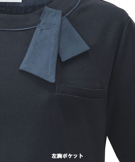 【全2色】ノーカラーポロシャツ(ストレッチ・高通気・吸汗速乾・防臭・制菌・UVカット・サイズSS~5L)