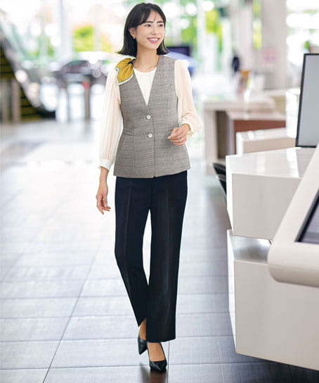 【全2色】ベスト（ストレッチ・吸汗速乾・高通気・UVカット）