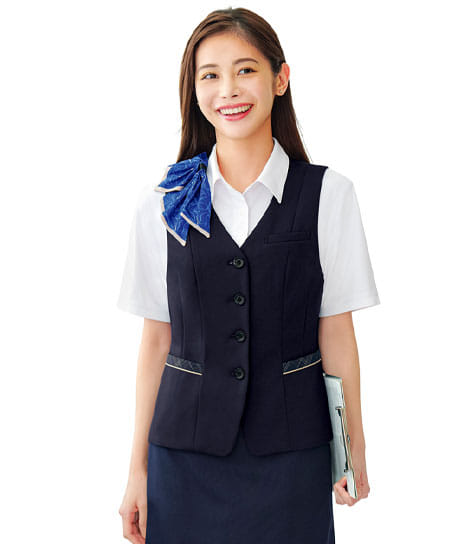 【全1色】ベスト（ニット・高通気・UVカット）