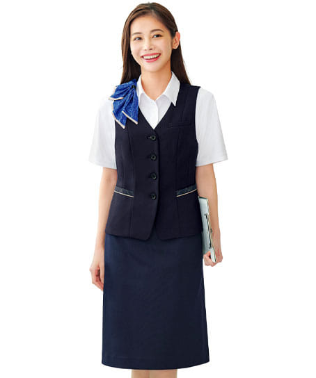 【全1色】ベスト（ニット・高通気・UVカット）