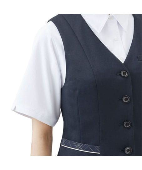 【全1色】ベスト（ニット・高通気・UVカット）