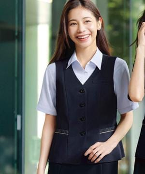 【全1色】ベスト（ニット・高通気・UVカット）