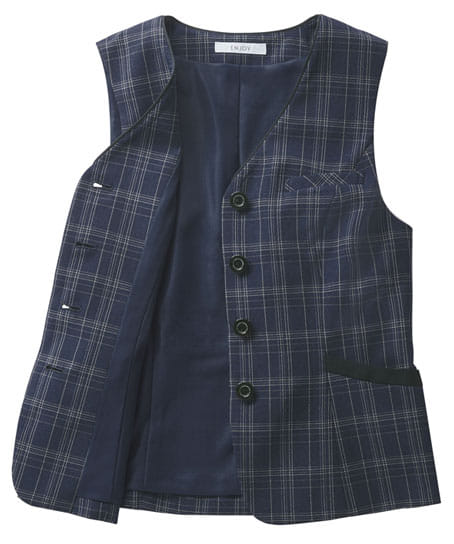 【全1色】ベスト（ストレッチ・吸汗速乾・UVカット）