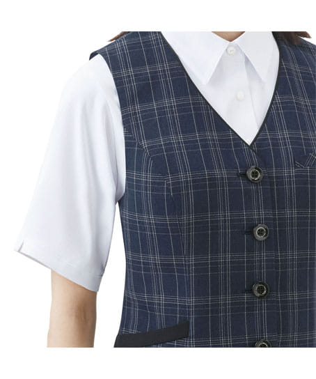 【全1色】ベスト（ストレッチ・吸汗速乾・UVカット）