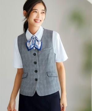 【全2色】ベスト（ストレッチ・吸汗速乾・UVカット）