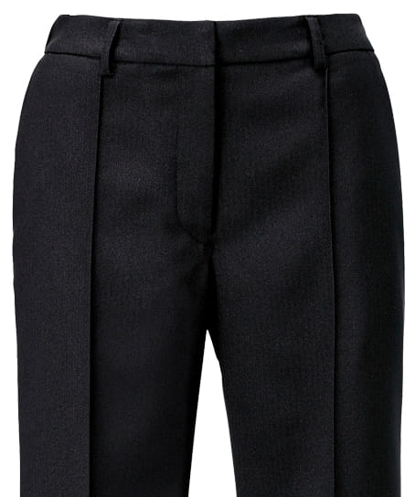 【全1色】ストレートパンツ(2wayストレッチ・吸汗速乾・サスティナブル・裾上げ不要のブロックテーピー付き)