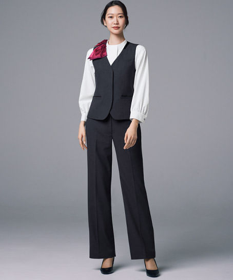 【全2色】ベスト（ストレッチ・吸汗速乾・サスティナブル・レディース）