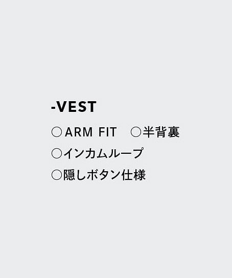 【全2色】ベスト（ストレッチ・吸汗速乾・サスティナブル・レディース）