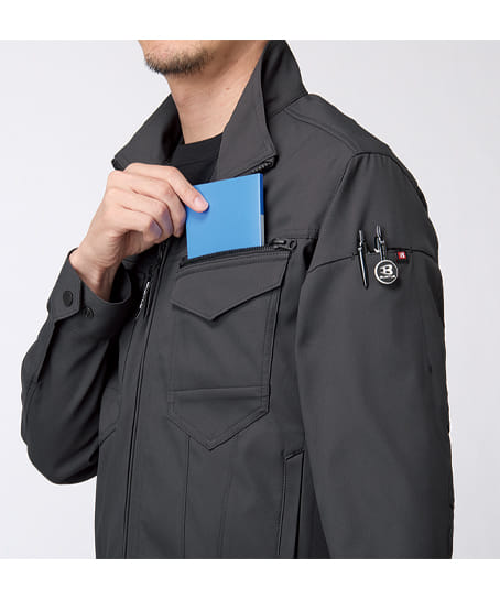 【BURTLE】全4色 バートルジャケット(ストレッチ・制電・エコ素材・男女兼用)