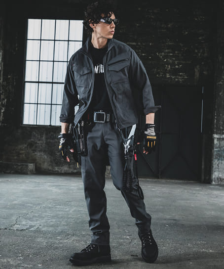 【BURTLE】全4色 バートルカーゴパンツ(ストレッチ・制電・エコ素材・男女兼用)