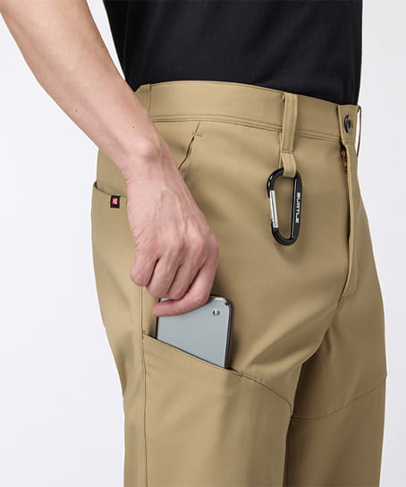 【BURTLE】全5色 バートルパンツ(ストレッチ・制電・エコ素材・男女兼用)