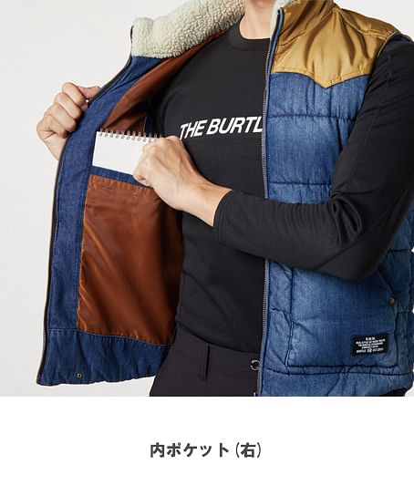 【BURTLE】全2色　バートル・サーモクラフト 防寒ベスト(兼用・電熱ベスト)※※電熱パット・バッテリー別売り※※