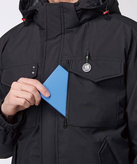 【BURTLE】全4色　バートル防寒ブルゾン（撥水・ウオッシャブル・男女兼用）