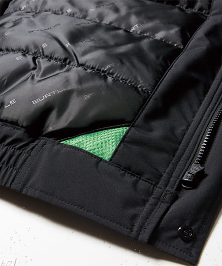 【BURTLE】全4色　バートル防寒ブルゾン（撥水・ウオッシャブル・男女兼用）