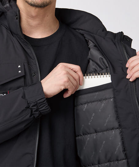 【BURTLE】全4色　バートル防寒ブルゾン（撥水・ウオッシャブル・男女兼用）