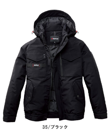 【BURTLE】全4色　バートル防寒ブルゾン（撥水・ウオッシャブル・男女兼用）