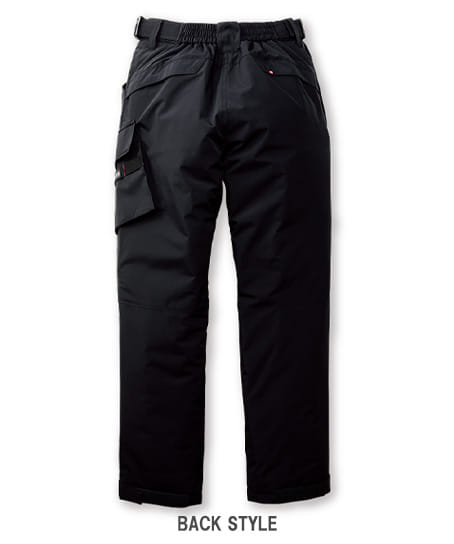 【BURTLE】全1色 バートル防寒パンツ(撥水・ウオッシャブル・男女兼用)