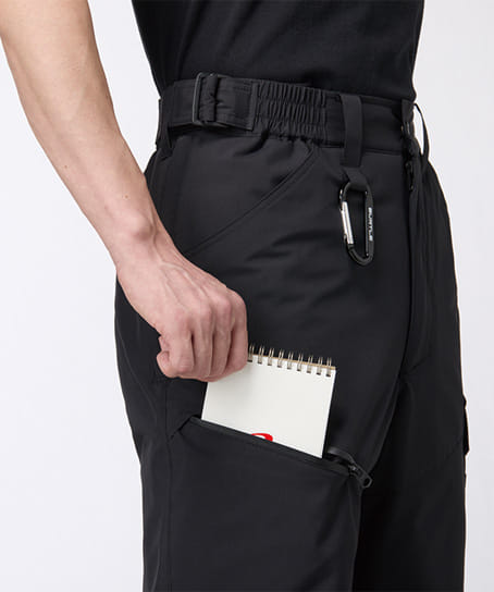 【BURTLE】全1色 バートル防寒パンツ(撥水・ウオッシャブル・男女兼用)