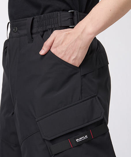 【BURTLE】全1色 バートル防寒パンツ(撥水・ウオッシャブル・男女兼用)