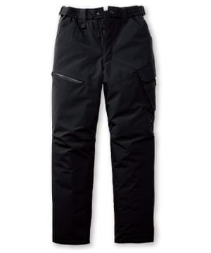 作業服・ワークユニフォームの通販の【ユニデポ 作業着】【BURTLE】全1色　バートル防寒パンツ（撥水・ウオッシャブル・男女兼用）