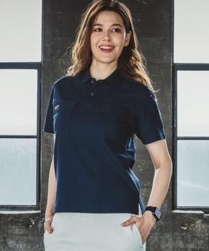 作業服・ワークユニフォームの通販の【ユニデポ 作業着】【BURTLE】全5色　バートル半袖ポロシャツ（ストレッチ・吸汗速乾・消臭・男女兼用）