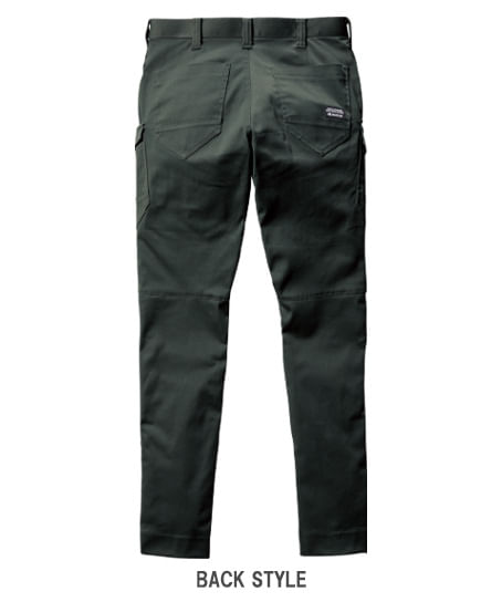 【BURTLE】全5色 バートル カーゴパンツ(ストレッチ・男女兼用)