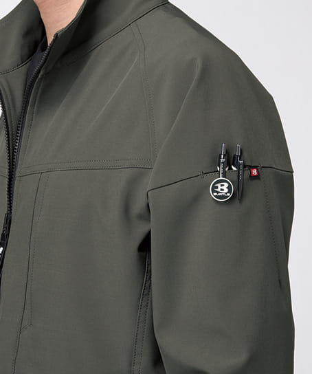 【BURTLE】全3色 バートルジャケット(ストレッチ・撥水・男女兼用)