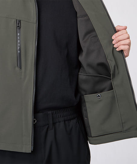 【BURTLE】全3色 バートルジャケット(ストレッチ・撥水・男女兼用)