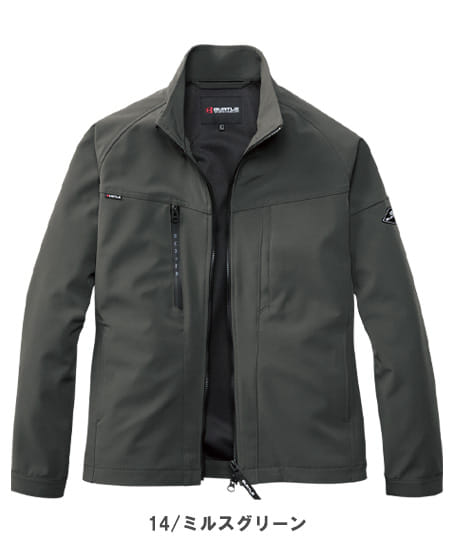 【BURTLE】全3色 バートルジャケット(ストレッチ・撥水・男女兼用)