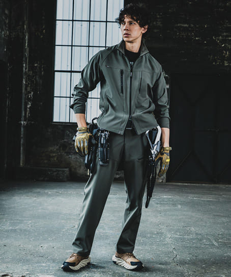 【BURTLE】全3色 バートルカーゴパンツ(ストレッチ・撥水・男女兼用)